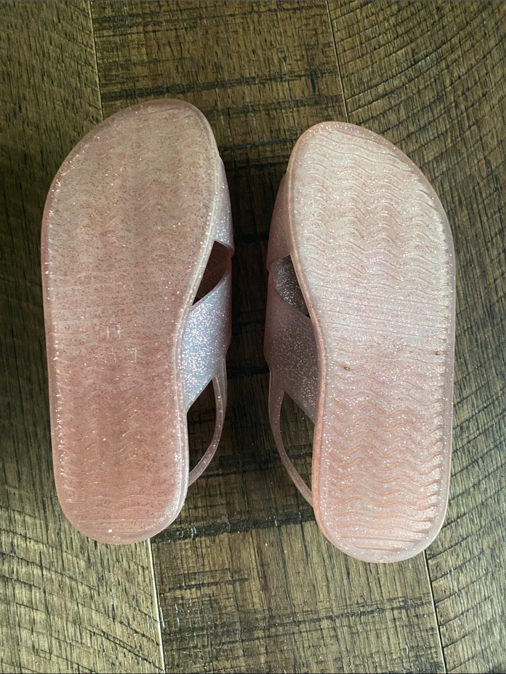 Old Navy Sparkle Jelly Sandals